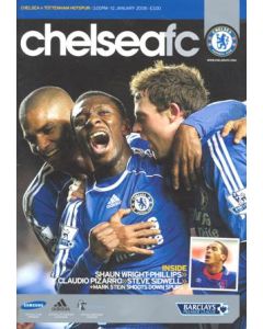 Chelsea v Tottenham Hotspur official programme 12/01/2008