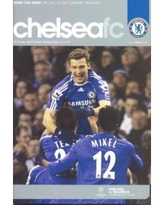 Chelsea v Valencia official programme 04/04/2007