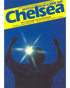 Chelsea v Wolverhampton Wanderers official programme 31/08/1982