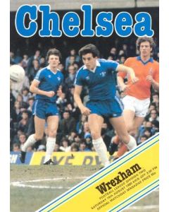 Chelsea v Wrexham official programme 16/08/1980