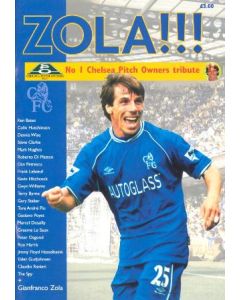 Chelsea Gianfranco Zola No1Chelsea Pitch Owners tribute in connection with his 35th birthday, season 2000-2001