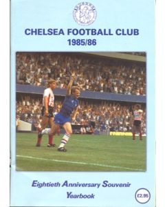 1985-1986 Chelsea 80th Anniversary Souvenir Yearbook