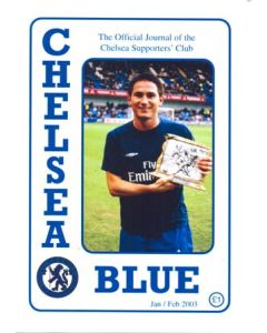 Chelsea Blue - The official journal of the Chelsea Supporters' Club - fanzine of Jan/Feb 2003