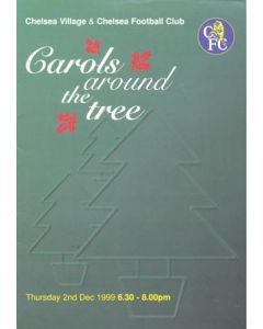 Chelsea Carols Around the Tree song sheet 02/12/1999