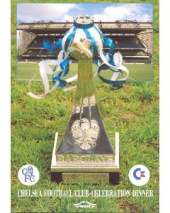 Chelsea - Celebration Dinner album menu 06/05/1989