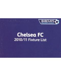 Chelsea F.C. Fixture List 2010-2011