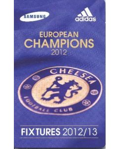 Chelsea Fixtures 2012-2013