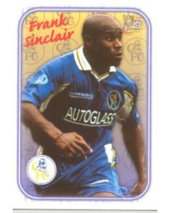 Chelsea Frank Sinclair card of 2000-2001