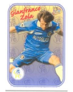 Chelsea Gianfranco Zola card of 2000-2001