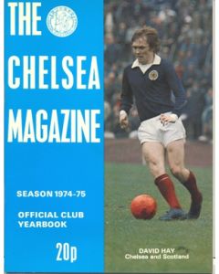 1974-1975 Chelsea Official Yearbook and Magazine