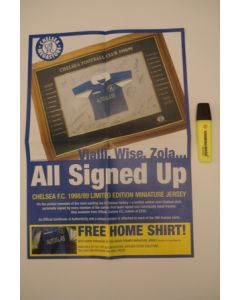 Chelsea Megastore 1998-1999 poster