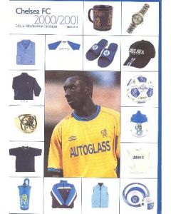 Chelsea Official Merchandise Catalogue for season 2000-2001
