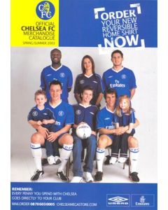 Chelsea Official Merchandise Catalogue Spring/Summer 2003