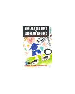Chelsea Old Boys v Bookham Old Boys official programme 25/05/2008