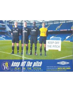 Chelsea poster of season 2002-2003