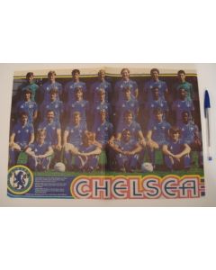 Chelsea FC multi-signed poster