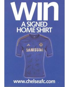 Chelsea Quiz & Prize Draw Win a Signed Home Shirt of 2012