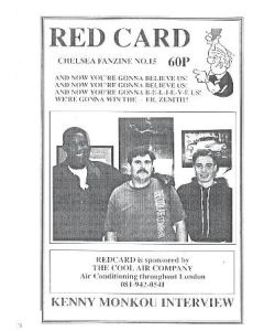 Chelsea Red Card Fanzine No:15