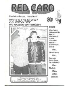 Chelsea Red Card Fanzine No:67