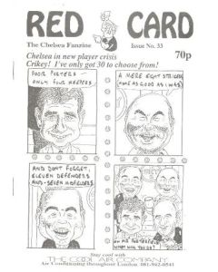 Chelsea Red Card Fanzine No:33