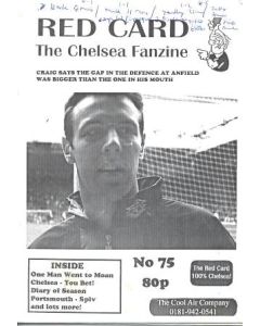 Chelsea Red Card Fanzine No:75