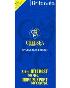 Chelsea Savings Account Britannia leaflet