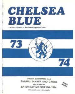 Chelsea Supporters' Club Official Journal 1973-1974