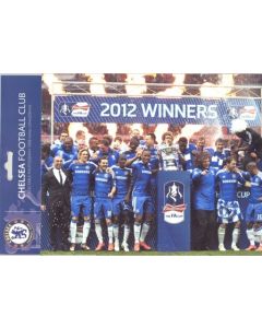 Chelsea - Winners of 2012 FA Cup Souvenir incl. a large colour Chelsea Team photograph
