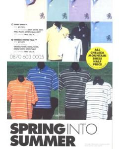Chelsea Spring into Summer leaflet