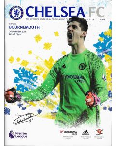 Chelsea v Bournemouth Football Programme 26/12/2016