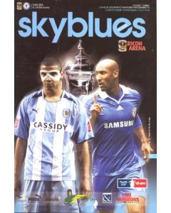 Coventry City v Chelsea official programme 07/03/2009 FA Cup Quarter Final