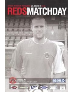 Crawley Town v Chelsea XI official programme 18/07/2009