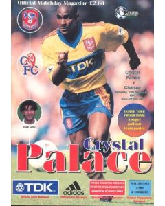 Crystal Palace vChelsea official programme 13/09/1997