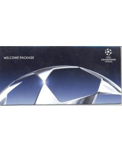 CSKA Moscow v Chelsea 02/11/2004 Champions League VIP information in a walet