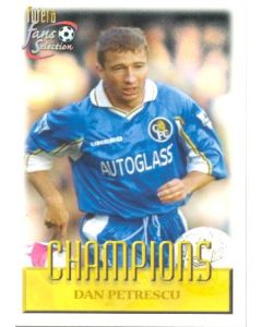Dan Petrescu Chelsea card 1999