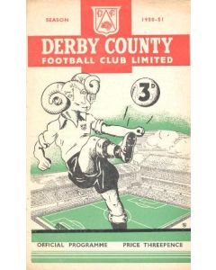 Derby County vChelsea official programme 14/04/1951