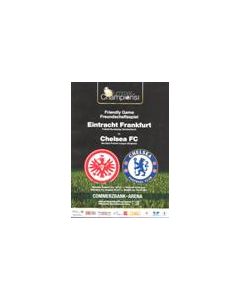 Eintracht Frankfurt vChelsea official programme 01/08/2010