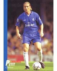 Chelsea - Emmanuel Petit unofficial Thai produced colour postcard