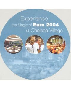 Experience Euro 2004 in Portugal at Chelsea Village round flyer