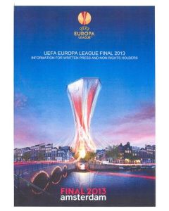 2013 Europa League Final - Chelsea v Benfica Information for the Press Handout in English 15/05/2013