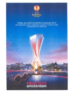 2013 Europa League Final - Chelsea v Benfica Information for the Press Handout in Portugese 15/05/2013