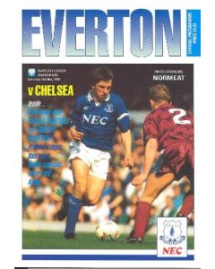 Everton v Chelsea official programme 02/05/1992