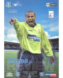 Everton vChelsea official programme 05/12/1998