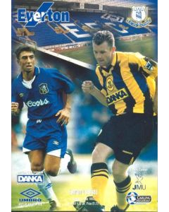 Everton v Chelsea official programme 11/05/1997 Carling Premiership