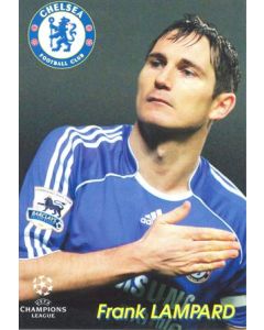 Chelsea, Frank Lampard Russian produced postcard 2007-2008