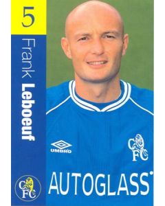 Chelsea - Frank Leboeuf official Chelsea card