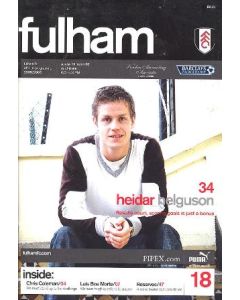 Fulham v Chelsea official programme 19/03/2006