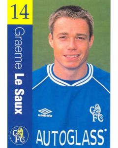 Chelsea - Greame Le Saux official Chelsea card
