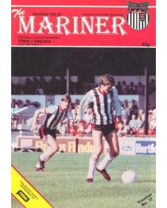 Grimsby Town vChelsea official programme 1982-83