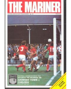 Grimsby Town vChelsea official programme 13/12/1980